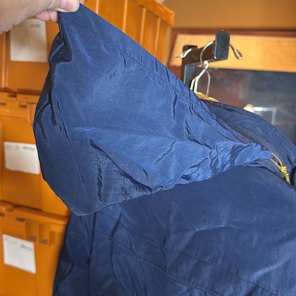 Millard Fillmore Anthropologie MF-13 Anorak Hooded Jacket Coat Navy Blue Size XS - Picture 13 of 16